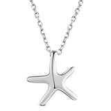 Seaside Starfish Pendant Necklace 