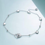 S925 Sterling Silver Unicorn Anklet for Women Girls Gifts