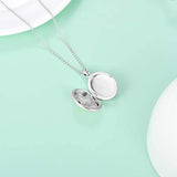 925 Sterling Silver  Butterfly Locket that holds picture Necklace Pendants  Birthday Gifts for Women Sisters Teen Girls