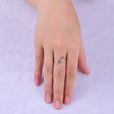925 Sterling Silver Heartbeat Jewelry Ring  Gift for Nurse Doctor Medical Student
