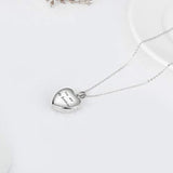 Sunflower Locket Necklace that Hold Picture for Women,925 Sterling Silver Heart Picture Locket Necklace