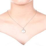 925 Sterling Silver Polar Star Locket Pendant Necklace