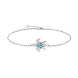 Blue Opal Sea Turtle Bracelet/Anklet