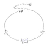 Pearl Butterfly Jewelry Anklets