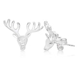 Cute Reindeer Stud Earrings
