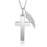  Angel Wing Cross Cremation Jewelry