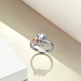 Elephant Gifts for Women Sterling Silver Elephant Rings for Mom