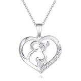 Mother Daughter Animal Necklace