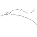 S925 Sterling Silver Cubic Zirconia Love heart Cross Pendant Necklace Jewelry for Women Girls