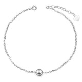 Ball Bead Adjustable Anklet 