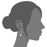 925 Sterling Silver Pearl Earrings Dangle Earrings For Women