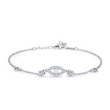 925 Sterling Silver Evil Eye Bracelet For Women Gifts