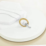 Snail Animal Necklace 925 Sterling Silve Cute Animal Jewelry Gifts for Women