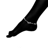 S925 Sterling Silver Oliver Leaf Anklet for Women Girl Adjustable  Foot Anklet Jewelry