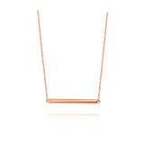 Bar Necklace for Women Bar Necklace Sterling Silver Dainty Necklace