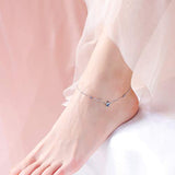 Turtle Anklet for Women 925 Sterling Silver Adjustable Beach Sea Animal Foot Chain Anklet Gift for Women (Turtle Ankle )