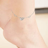 Sloth Anklet For Women Sterling Silver Jewelry Gifts