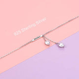 Sterling Silver Mother Anklet Dainty Boho Beach Cute Foot Anklet  Adjustable Bead Heart Anklet for Women Girlfriend