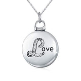 Locket Necklace That Holds Pictures Guardian Angel 925 Sterling Silver Photo Heart Lockets Necklace for Women.