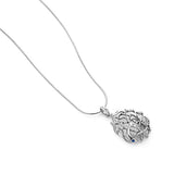 925 Sterling Silver Open Coral Dolphin Fish Sand Dollar Starfish Underwater Pendant Necklace