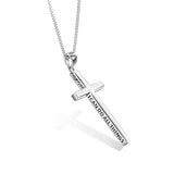 ilver Cross Necklace 