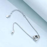 Penguin Pearl Bracelet Gifts for Women Sterling Silver Cute Animals Adjustable Bracelets Jewelry for Women