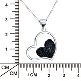 Two Heart Shaped Wholesale Pendant Necklace