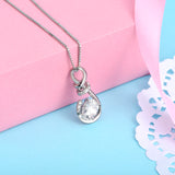 Chain Crystal Necklace Designs Small And Bright Shinning Zirconia Necklace