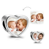 Baby Mother Father Pictures Beads Family Children Love Silver Beads