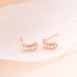 Bright Shining Earrings Fashionable Silver Drop Shipping Design Earrings
