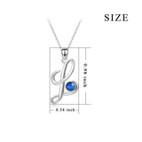 New Arrival Fashion Simple Style Personality Letter 18 Inch Chain Pendant L Necklace
