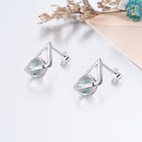 Geometric Triangle Earrings Beautiful Bright Gemstone Earrings Wholesale