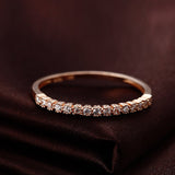 Silver Rose Gold Fashion Ring 