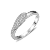 S925 sterling silver fashion ring Korean jewelry wholesale