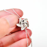 Fashion Charms Jewelry Necklaces Silver Windmill Pendant Wholesale