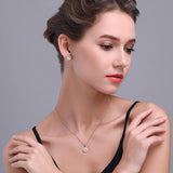 S925 Fashion Personality Full Diamond Hollow Round Earrings Jewelry Cross-Border Exclusive