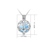 Silver gemstone cage pendant wholesale cage necklace factory supply
