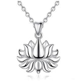 lotus Pendant yoga necklace