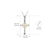 for men pendant cross jewelry necklace fashion unique