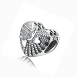 Heart-shaped Bead Pendant S925 Sterling Silver Bracelet Beaded Fashion Necklace Pendant