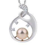 Mother of Pearl Mounting Pendant Party Silver Wholesale Pendant