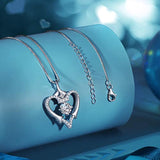 Wholesale Gold Plated-Heart Pendant Necklace