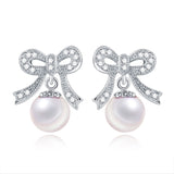 small pearl beads micro stud earrings