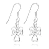 Angel Cross Dangle Earrings