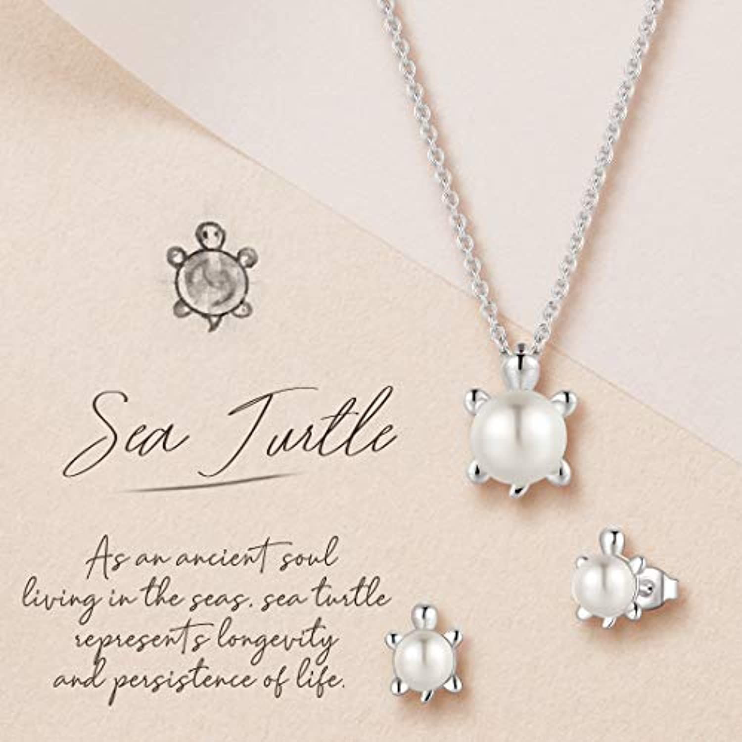 Tiny Turtle Necklace- little girl jewelry