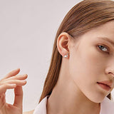 Sterling Silver Dinosaur Stud Earrings for Women Daughter