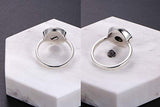 S925 Sterling Silver Heart Urn Memorial Ashes Keepsake Exquisite Cremation Ring