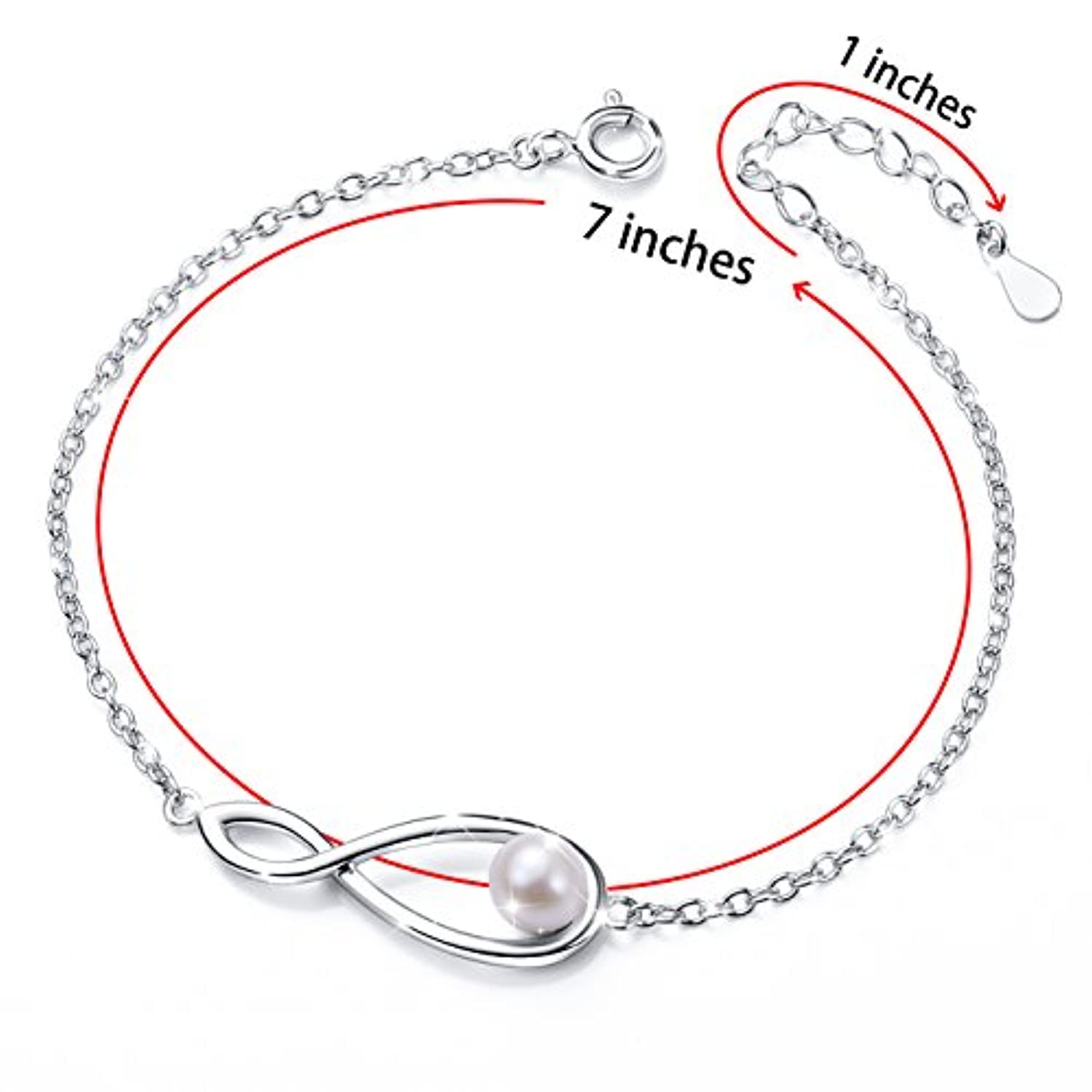 Womens Infinity Bracelets Love Charm Friendship Jewelry Multi Color Le |  Maya's Grace Jewelry