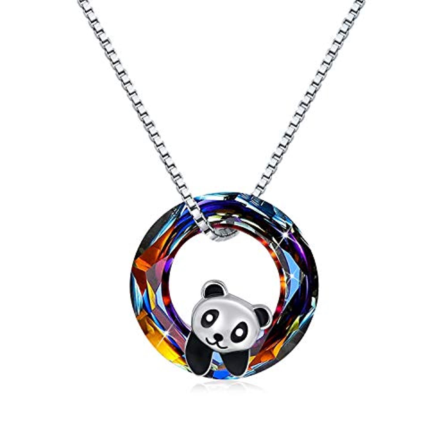 Panda Gold Necklace - Womens Chain Necklace 18K