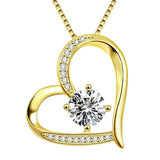 Silver Heart Necklaces